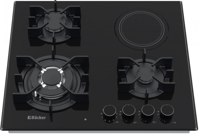 Plita incorporabila combinata Backer HMEH 603G1RAD