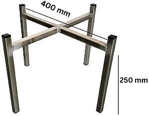 Suport pentru butoi IPS GROUP INOX AISI 304 60/100 lt