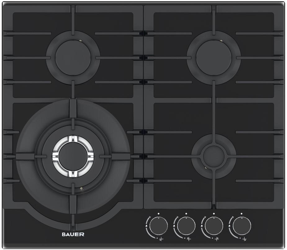 Plita pe gaz incorporabila Bauer GH-604BG07