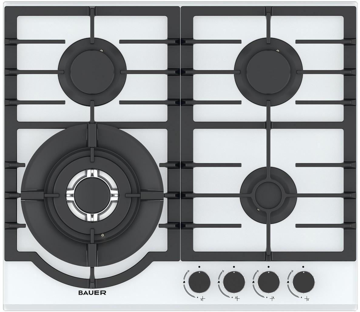 Plita pe gaz incorporabila Bauer GH-604BG07W