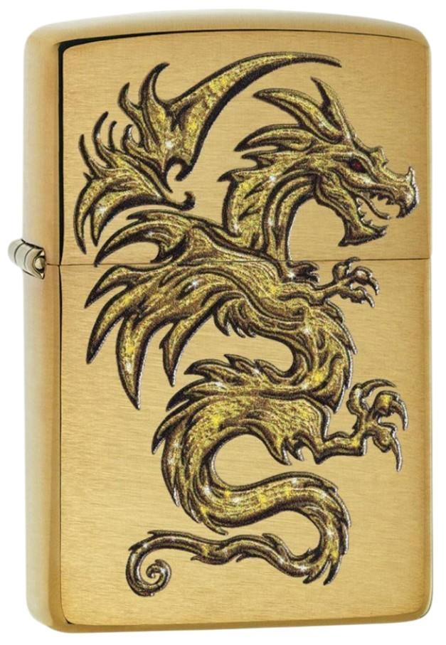 Bricheta Zippo Dragon Design 29725 204B