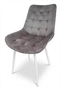 Scaun Kroll DC-008 (velur) Light Grey / White