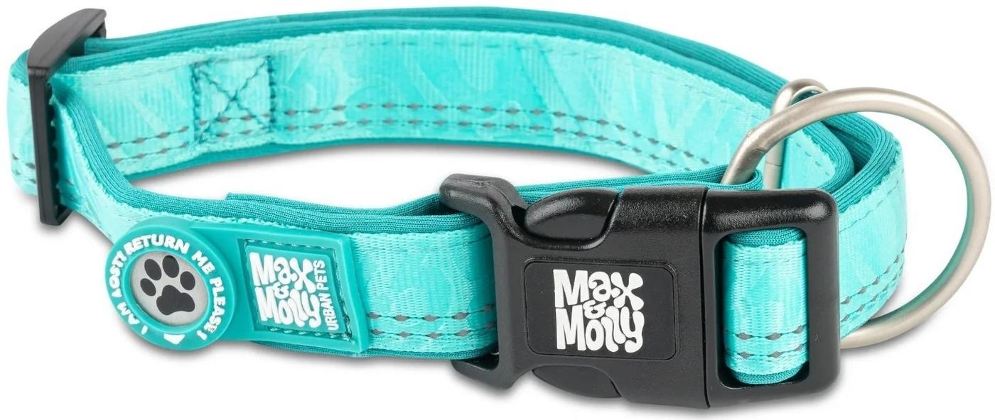 Zgarda pentru caini Max & Molly Matrix 2.0 Turquoise 306083 M Codul: 00859031