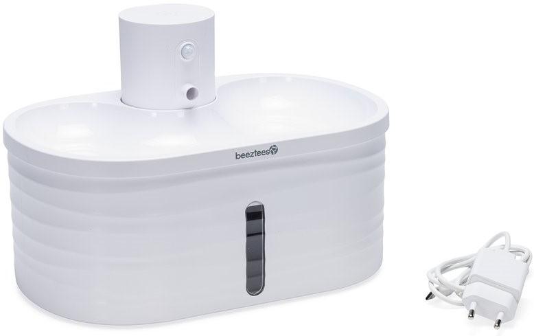 Dozator de mancare caine si miti Beeztees Sef White (410320)