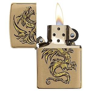 Bricheta Zippo Dragon Design 204B 29725