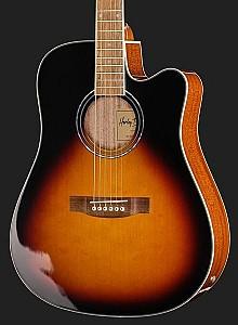 Chitara acustica Harley Benton D-120CE VS