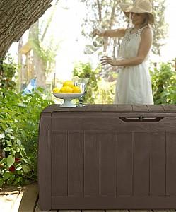 Cutie pentru depozitare Keter Hollywood 270L Brown (223949)