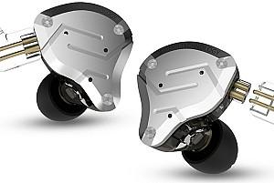 Casti KZ Acoustics ZS10 PRO Silver-Black