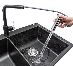 Robinet bucatarie Helika 7783-601 Black Metallic