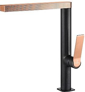 Robinet bucatarie Helika 7083-601C Black metallic copper