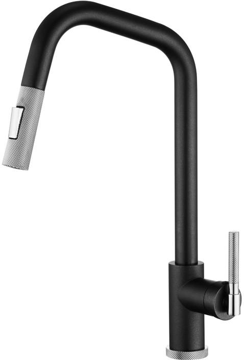 Robinet bucatarie Helika 7023-601 Black Metallic