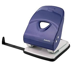 Perforator Axent Exakt-2, 40 coli, albastru, 3940-02-A