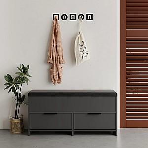 Dulap pentru incaltaminte DECO Cove Anthracite