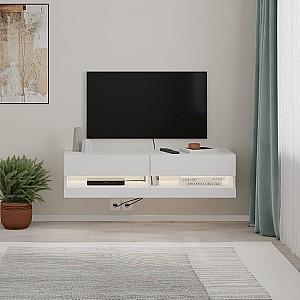 Tumba pentru televizor DECO Moon White