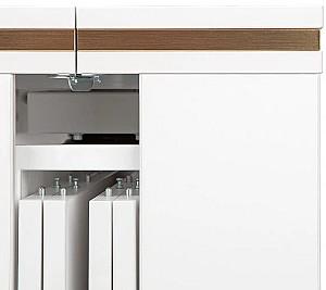 Masa ArtFlame Console White/Gold 2.6m