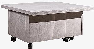 Masuta de cafea, reviste Flat Tabloid 3in1 Marble Grey
