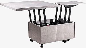 Masuta de cafea, reviste Flat Tabloid 3in1 Marble Grey