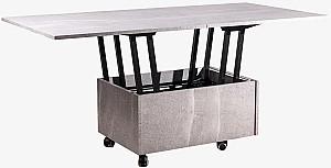 Masuta de cafea, reviste Flat Tabloid 3in1 Marble Grey