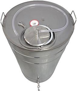 Butoi de inox IPS GROUP INOX 350 l ( cu robinet, aerator, furtun)