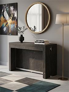Masa Flat Console 6in1 Marmura Neagra