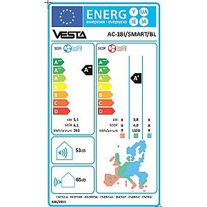 Aer conditionat Vesta AC-18i/SMART BL Wi-Fi