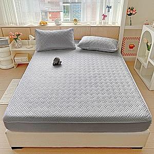 Husa pentru saltea Softica 180x200 cm Light Grey