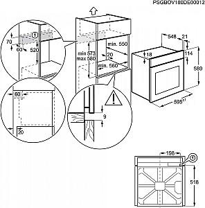 Cuptor electric incorporabil AEG TR7PB63ZSB