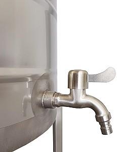 Butoi de inox IPS GROUP INOX 65 l (cu robinet)
