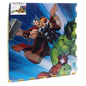Covoras de joaca copii VLM Desene animate (4 buc.) 61x61 cm