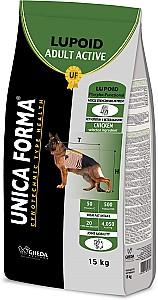Hrana uscata pentru caini Gheda Unica Forma Lupoid Adult Active 15kg