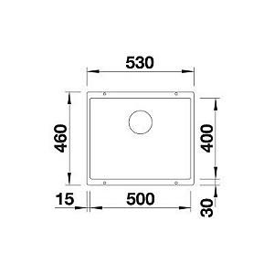 Chiuveta de bucatarie Blanco Rotan 500-U (526098)