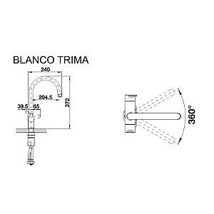 Robinet bucatarie Blanco Trima (526979)