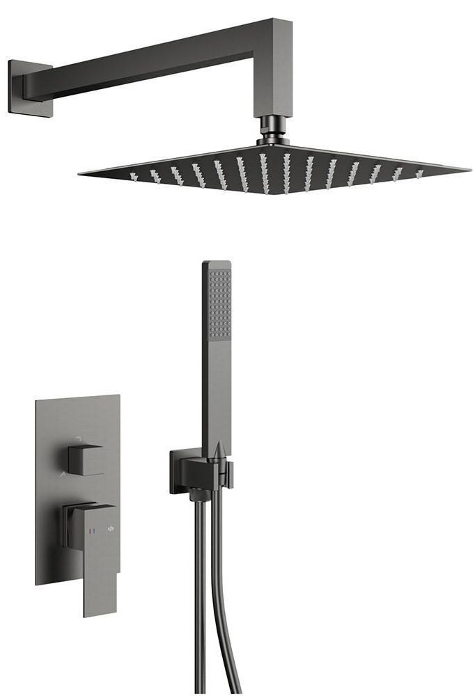Set de duș Armatura Logon PVD Gun Metal (127046)