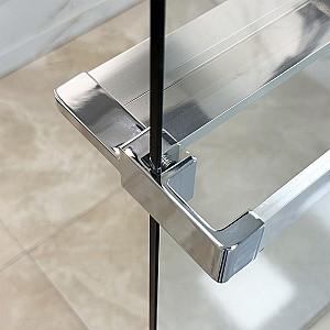 Paravan de dus Linia H2O Lino 1000x2000 Crom