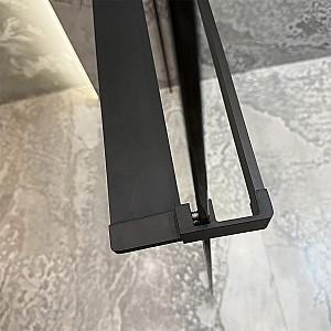 Paravan de dus Linia H2O Lino 900x2000 Negru