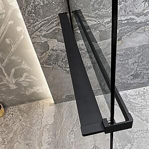 Paravan de dus Linia H2O Lino 900x2000 Negru