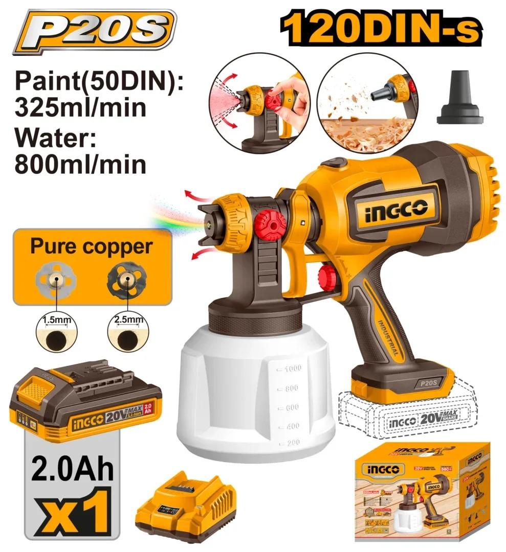 Pistol de pulverizare electric INGCO CSGLI20042