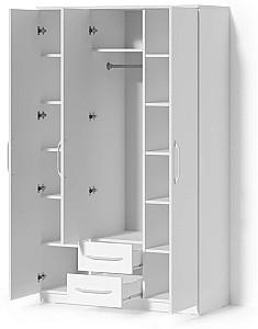 Dulap Fabrik Home Linia Nr.1 1200 (cu oglinda) Alb / Frasin Alb