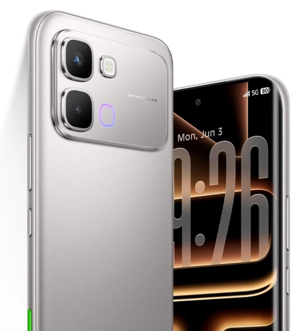 Telefon mobil INFINIX Note Edge 8/256GB Lunar Titanium