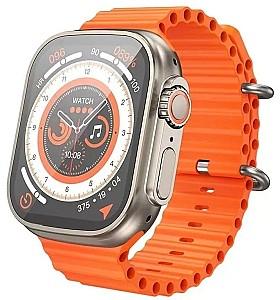 Ceas inteligent HOCO Y12 Ultra Call Version Titanium Gold