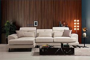 Canapea coltar Trendy Frido Colt stanga (Chl+3R) Ecru