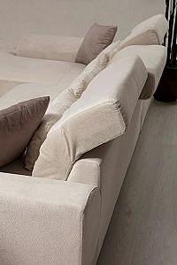 Canapea coltar Trendy Frido Colt stanga (Chl+3R) Ecru