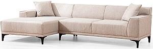 Canapea coltar Trendy Petra L Corner Alb