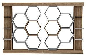 Etajera Trendy Sueno Alb/Nuc (Maro)
