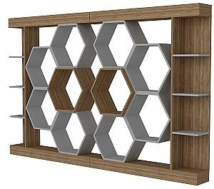 Etajera Trendy Sueno Alb/Nuc (Maro)