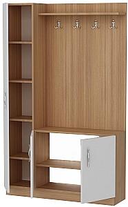 Antreu Trendy Naturel Alb/Teak (Maro)