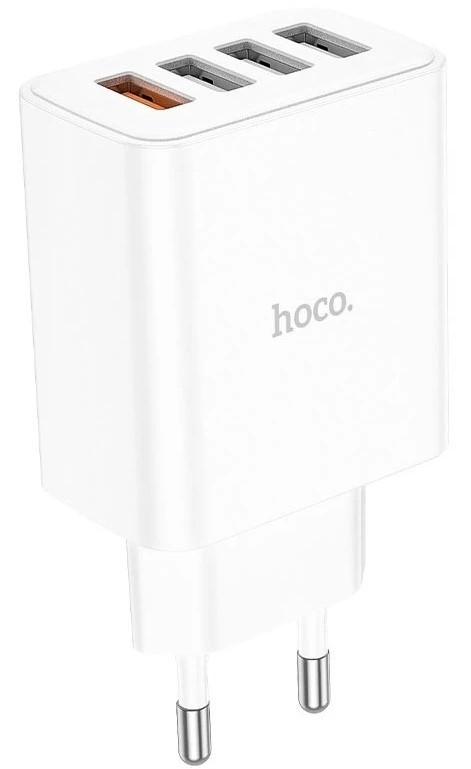Incarcator auto HOCO C102A Fuerza White