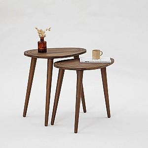 Masuta de cafea, reviste Trendy Dulce Nuc (Maro)
