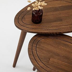 Masuta de cafea, reviste Trendy Dulce Nuc (Maro)