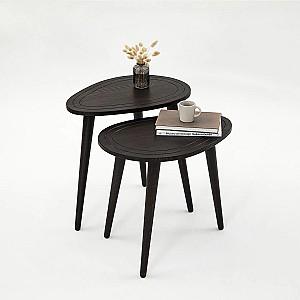 Masuta de cafea, reviste Trendy Dulce Antracit (Gri)